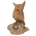 Статуэтка из дерева сова Animals of the World варинант исполнения - 5 | Loft Concept в Тюмени