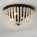 Потолочный светильник круглый с стеклянными бусинами Uniformity варинант исполнения - 2 | Loft Concept в Тюмени