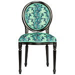 Стул из натурального бука Ikat Pattern бирюзовый варинант исполнения - 1 | Loft Concept в Тюмени