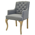 Кресло Mason Classical Armchair grey flax варинант исполнения - 3 | Loft Concept в Тюмени