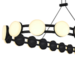 Люстра овальная с круглыми светодиодными источниками света Maxine Light варинант исполнения - 12 | Loft Concept в Тюмени