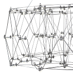 Люстра с тонкой металлической конструкцией цвета хром Quasar варинант исполнения - 4 | Loft Concept в Тюмени