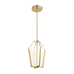  Подвесной светильник золотого цвета в форме фонаря Kichler варинант исполнения - 1 | Loft Concept в Тюмени
