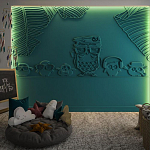 Барельеф OWLS варинант исполнения - 3 | Loft Concept в Тюмени