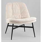 Кресло лаунж Tail молочный варинант исполнения - 1 | Loft Concept в Тюмени