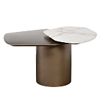 Столик журнальный Promontory с мрамором варинант исполнения - 1 | Loft Concept в Тюмени