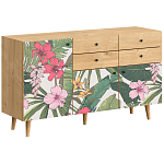 Буфет с принтом на дверцах Elise Cupboard варинант исполнения - 11 | Loft Concept в Тюмени