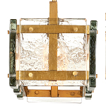 Люстра прямоугольная из толстого литого стекла Cast Glass варинант исполнения - 4 | Loft Concept в Тюмени