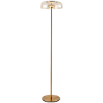 Торшер Blanton Amber Glass Brass Floor Lamp 30 варинант исполнения - 1 | Loft Concept в Тюмени