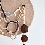 Круглое Дизайнерское Панно Дюна Round Panel Dune варинант исполнения - 1 | Loft Concept в Тюмени