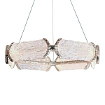 Люстра кольцевая с текстурным природным рисунком IceFlame варинант исполнения - 9 | Loft Concept в Тюмени