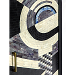 Буфет в гостиную с инкрустацией  Bone Inlay sideboard - 2 doors варинант исполнения - 4 | Loft Concept в Тюмени