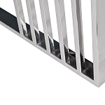 Столик журнальный с черной стеклянной столешницей Embodiment of Contemporary Art  варинант исполнения - 3 | Loft Concept в Тюмени