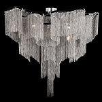 Люстра потолочная с металлическими цепочками Диаметр 99 см Atlantis Chain варинант исполнения - 1 | Loft Concept в Тюмени