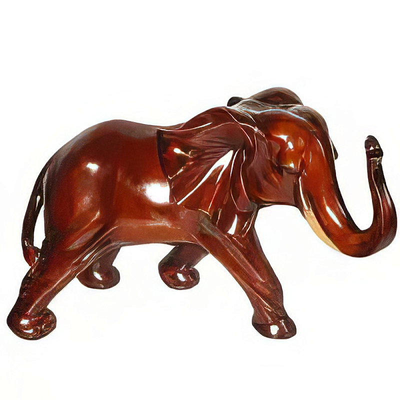 Статуэтка в виде слона Brown Elephant Коричневый Статуэтка в виде слона Brown Elephant Коричневый в Тюмени | Loft Concept