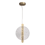 Подвесной светильник с круглым стеклянным плафоном Gingham варинант исполнения - 4 | Loft Concept в Тюмени