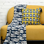 Чехол на подушку с двусторонним принтом и кисточками Ophelia Grove варинант исполнения - 5 | Loft Concept в Тюмени