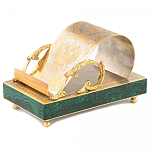 Подставка для телефона из натурального камня малахит Natural Stone Stand варинант исполнения - 2 | Loft Concept в Тюмени