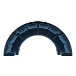 Дизайнерский модульный диван AUGUSTO Sofa варинант исполнения - 5 | Loft Concept в Тюмени