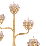 Бра золотое в виде растения Golden Flower Glade варинант исполнения - 1 | Loft Concept в Тюмени