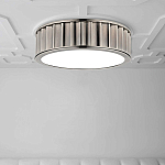 Потолочный светильник с гофрированным абажуром цвета графит Millennium варинант исполнения - 2 | Loft Concept в Тюмени