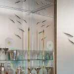 Обои ручная роспись Jakuchu Original colourway on Tarnished Silver gilded paper варинант исполнения - 2 | Loft Concept в Тюмени