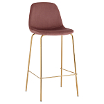 Барный стул на золотистых ножках VENDRAMIN Pink варинант исполнения - 1 | Loft Concept в Тюмени
