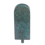 Часы подарочные погон полковник МВД из натурального камня Змеевик Military Clock варинант исполнения - 3 | Loft Concept в Тюмени