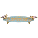 Блюдо фарфоровое Экзотические птички Vivole варинант исполнения - 1 | Loft Concept в Тюмени