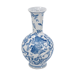 Ваза фарфоровая с синими цветочными мотивами Independence варинант исполнения - 1 | Loft Concept в Тюмени