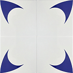 Дизайнерская плитка с узором Комета 2 варинант исполнения - 1 | Loft Concept в Тюмени