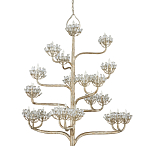 Люстра в виде растения Silver Flower Glade варинант исполнения - 3 | Loft Concept в Тюмени