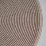 Аксессуар на стену диск из нитей Wall Decor White Thread Disc  варинант исполнения - 3 | Loft Concept в Тюмени