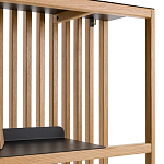 Стеллаж из дерева и метала Furniture Gutter and Lattice Rack варинант исполнения - 4 | Loft Concept в Тюмени