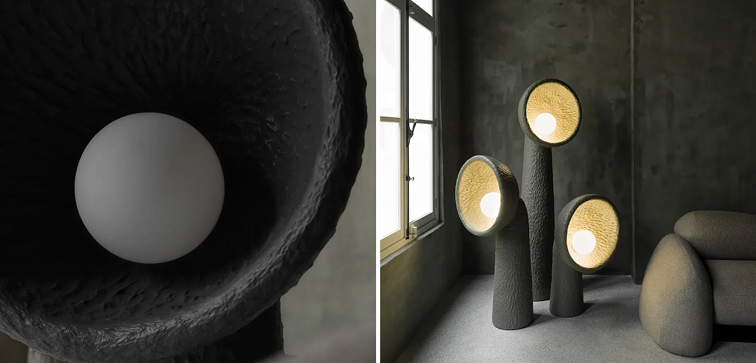 Лампа SONIAH MEDIUM FLOOR LAMP by FAINA Black Лампа SONIAH MEDIUM FLOOR LAMP by FAINA Black - Loft-Concept в Тюмени