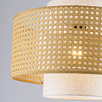 Торшер с декоративным поясом из плетеного бамбука Biuloggicu варинант исполнения - 8 | Loft Concept в Тюмени