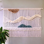 Панно-макраме «JUPITER» варинант исполнения - 1 | Loft Concept в Тюмени