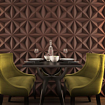 Гипсовая 3D Панель M-11 варинант исполнения - 1 | Loft Concept в Тюмени