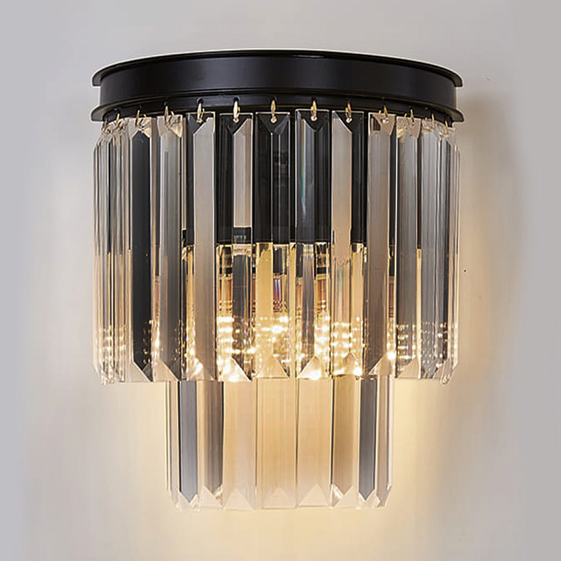 Бра Odeon Smok and Amber crystal  Янтарь (Amber) Стекло Смок в Тюмени | Loft Concept 