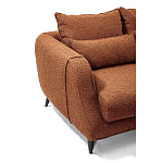 Диван в гостиную Portree Sofa Терракотовый букле варинант исполнения - 4 | Loft Concept в Тюмени