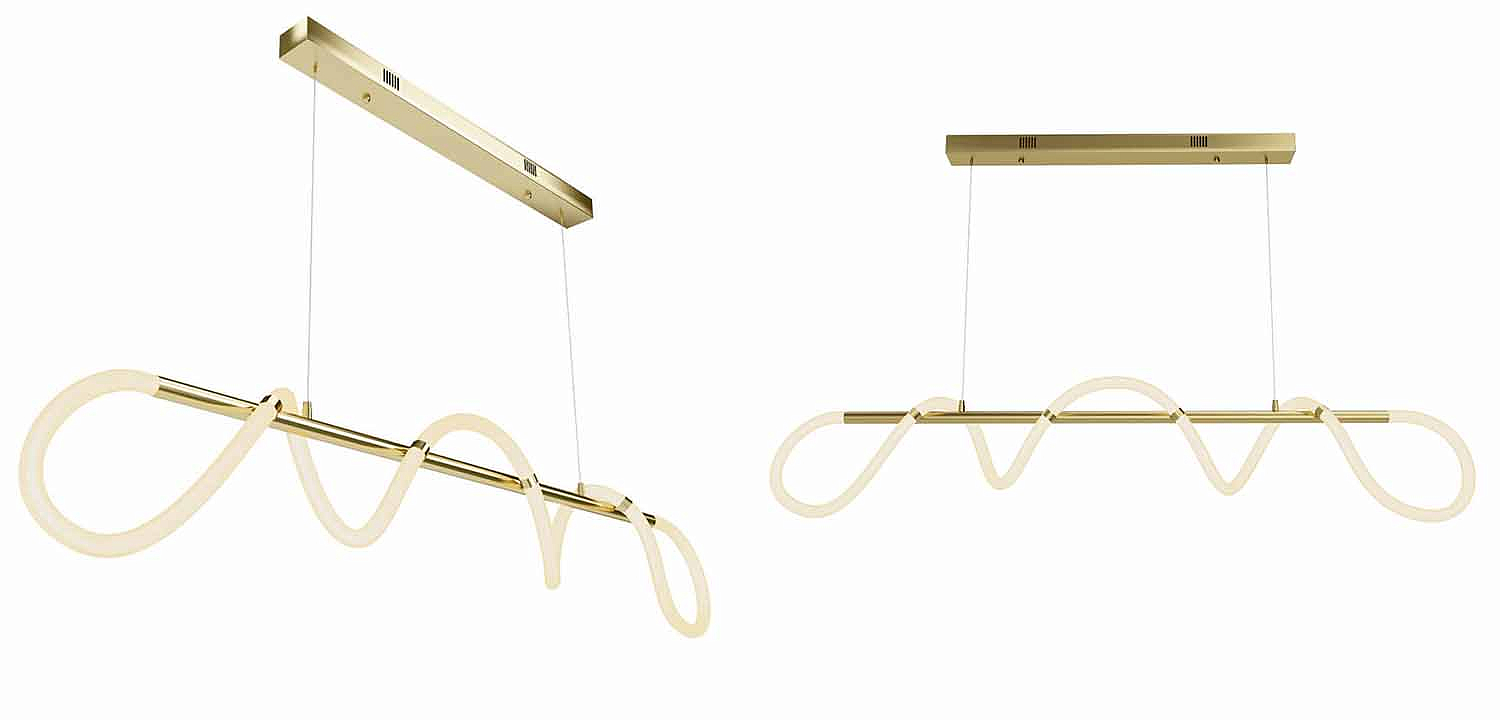 Люстра Luke Lampco Tracer Chandelier Gold Line Люстра Luke Lampco Tracer Chandelier Gold Line - Loft-Concept в Тюмени