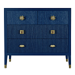 Бельевой Комод с 4 ящиками Elsa Dreams Blue варинант исполнения - 6 | Loft Concept в Тюмени