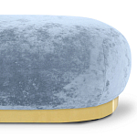 Длинный овальный пуф Ambrose Soft Oval Pouf варинант исполнения - 4 | Loft Concept в Тюмени