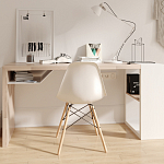 Письменный стол прямоугольный с полочкой под столешницей EcoComb варинант исполнения - 4 | Loft Concept в Тюмени