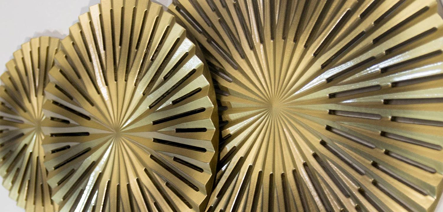 Арт-объект Apollo Brown and Gold Wall Plaque Disc gap 3 Арт-объект Apollo Brown and Gold Wall Plaque Disc gap 3 - Loft-Concept в Тюмени