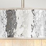 Люстра круглая с подвесками из текстурированного стекла молочного цвета Hinkley варинант исполнения - 6 | Loft Concept в Тюмени