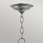 Подвесной светильник с прозрачным стеклянным цилиндрическим плафоном в классическом стиле на цепи Hinkley варинант исполнения - 18 | Loft Concept в Тюмени
