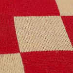 Плед хлопковый по мотивам башкирских орнаментов Ural and Siberian Patterns варинант исполнения - 4 | Loft Concept в Тюмени