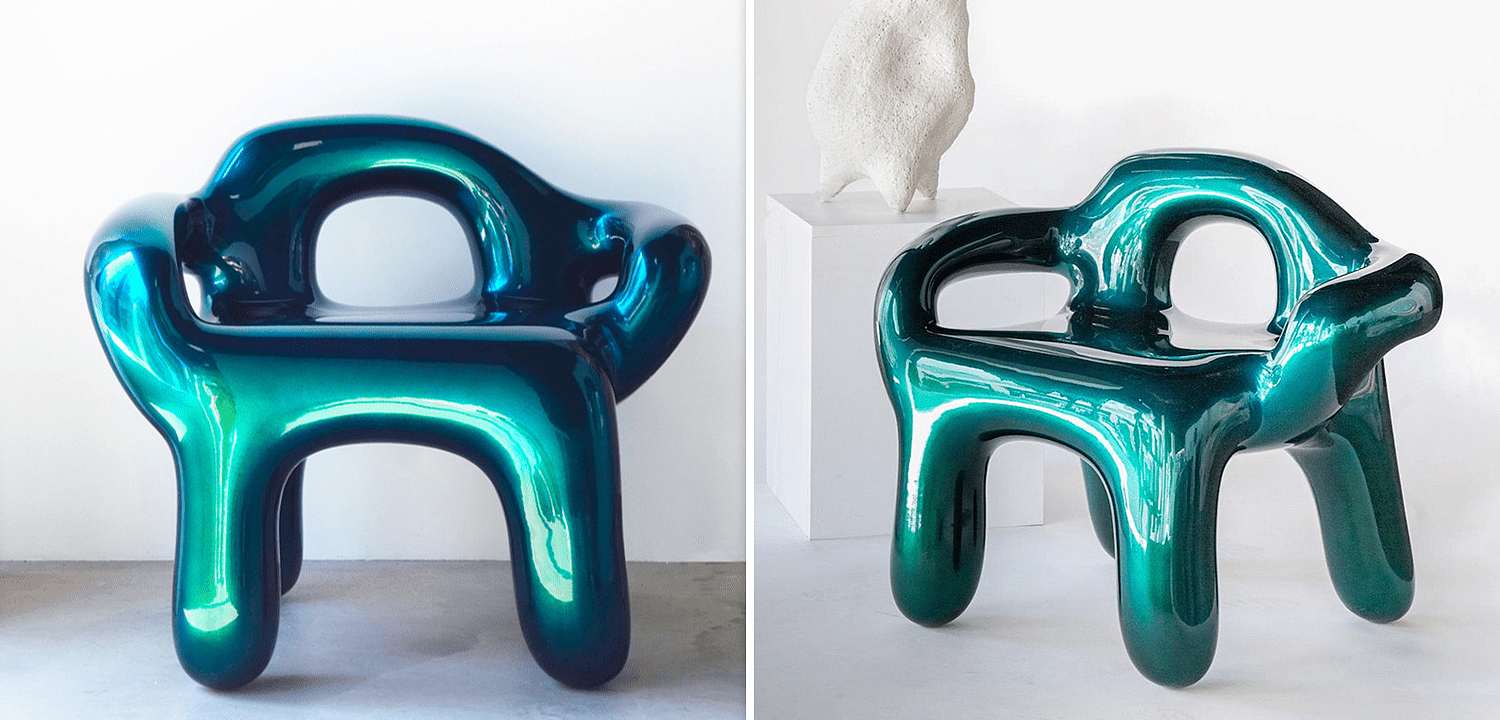 Кресло Emerald Metallica Shine Armchair Кресло Emerald Metallica Shine Armchair - Loft-Concept в Тюмени