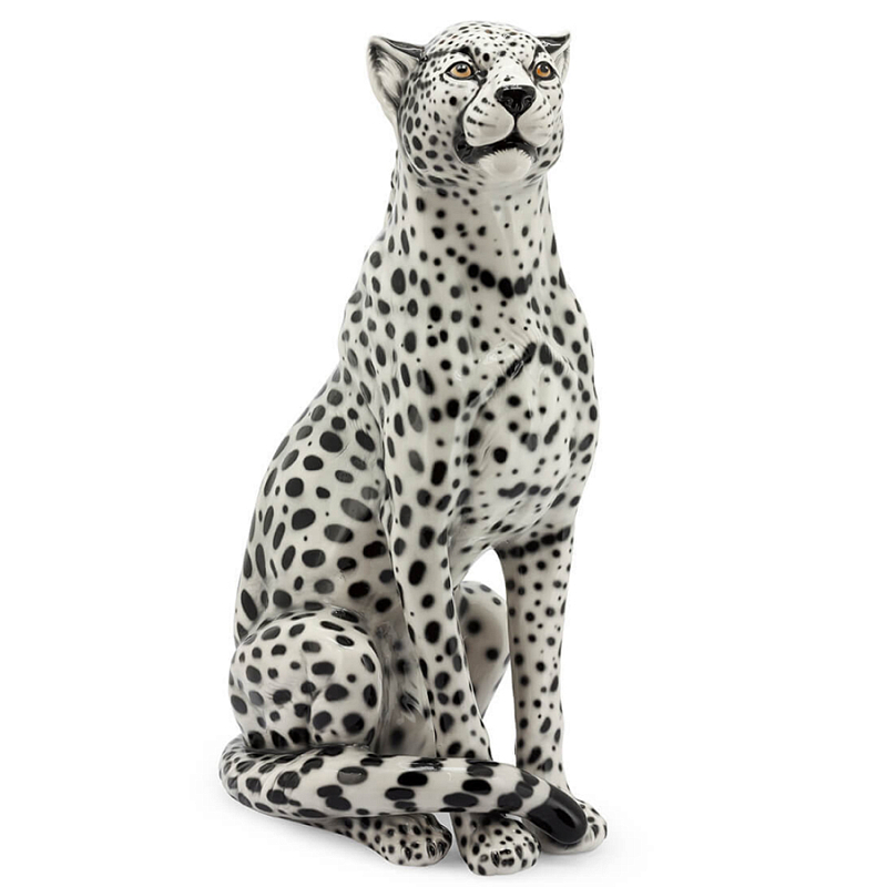Аксессуар Гепард Abhika CHEETAH black and white Черно-белый Аксессуар Гепард Abhika CHEETAH black and white Черно-белый в Тюмени | Loft Concept